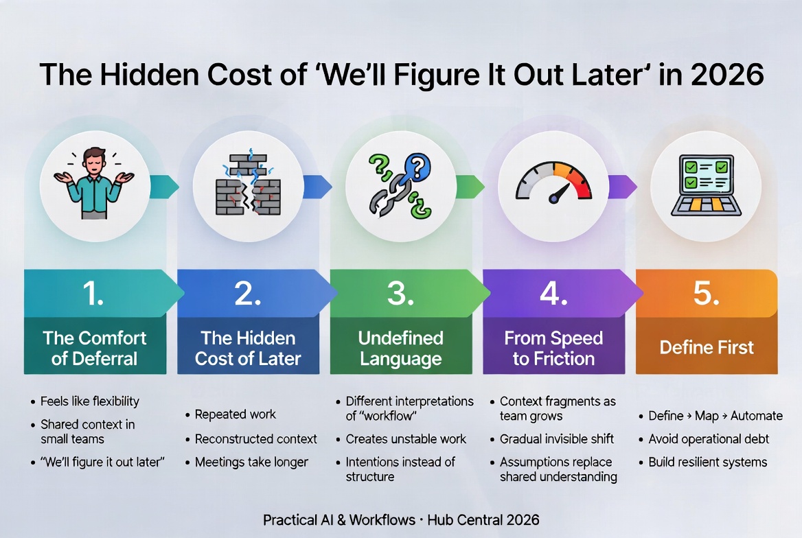 The Hidden Cost of "We'll Figure It Out Later" in 2026