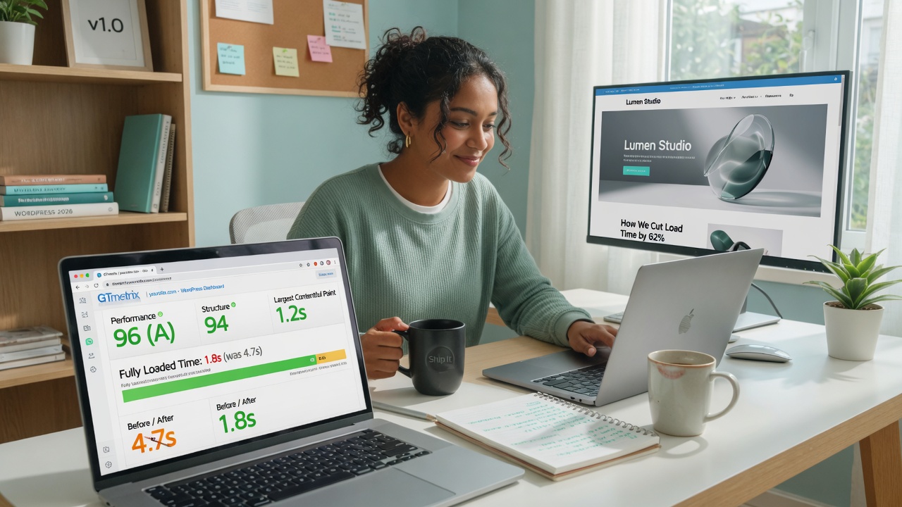 WordPress Speed Optimization in 2026 – What Actually Works for Small Teams (Without Expensive Plugins)